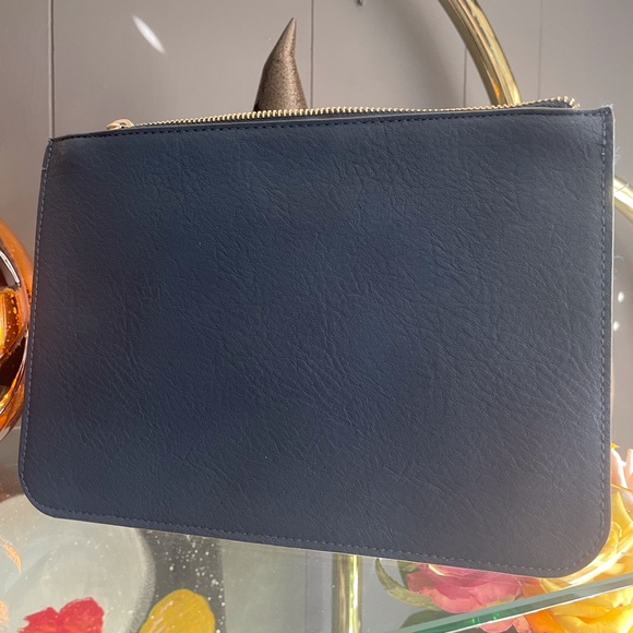 Merona navy blue envelope clutch - Picture 2 of 3